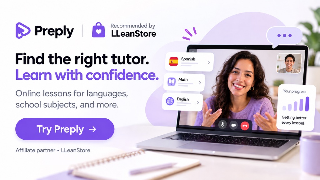 Find the right tutor. Learn with confidence. Preply
